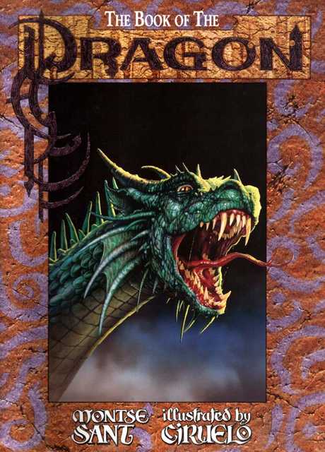 The Book of the Dragon, Cover - Cover of Montse Sant's The Book of the Dragon by artist Ciruelo.