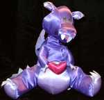 Valentine Dragon - Got him for Valentine's Day, naturally!