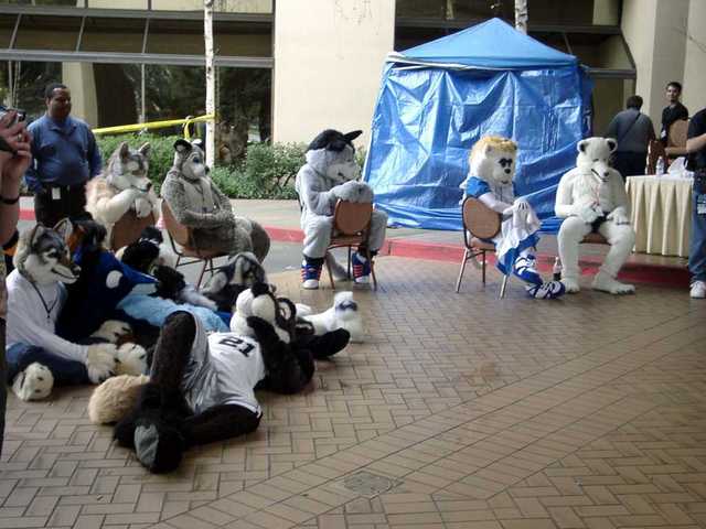 Critterlympics 6 - Another crowd shot. (FC2003)