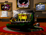 Dragon's Hearth - My best-known image. This won first place in the 1989 Amiga Festival. Rendered in Turbo Silver, 1989
