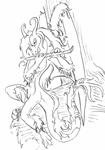 Chimera, the autonomous remote of Lothrhyn exploring the world of Haven