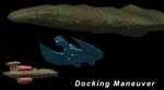 The Tail Thrasher prepares to dock with the Eidolon, while Charon watches