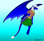 Drawing of Laurel Benson's character Cymoryl.