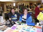 Copernicus and Ehlana selling their crafts! (FC2002)