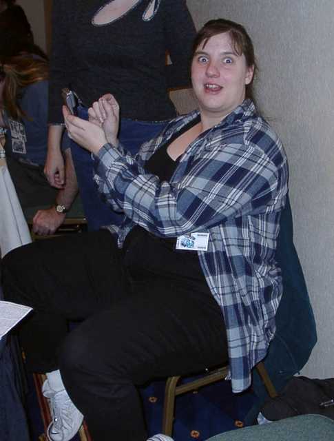 Davina - She's not really as surprised as she looks. (FC2002)
