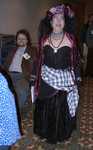 Amy shows off her dress (made by Davina) (FC2002)