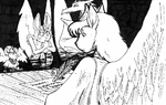 Envoy separates her personality into three aspects in order to focus on a task -- in this case, writing a letter without being overwhelmed by her emotions.
Art by Jordan Greywolf from the log A Letter to Third Vision